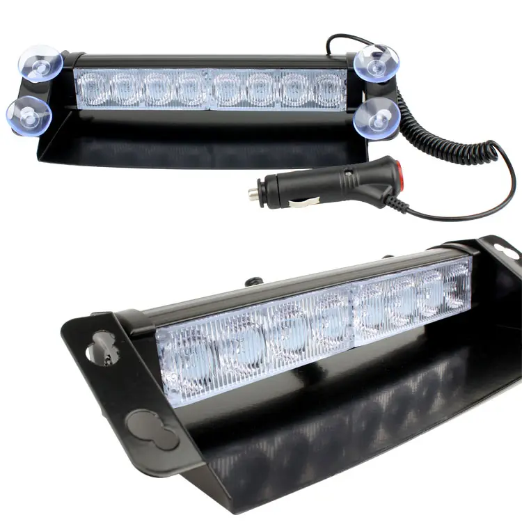 זול 12v Led רכב משאית חירום Strobe אור אדום כחול מהבהב אזהרת אורות בר