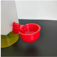 Nouveau Design Facile Amovible et Nettoyable Automatique Poulet Buveur Tasses Avec Insert Tasse Pour Poulets Potable L'eau PH-255