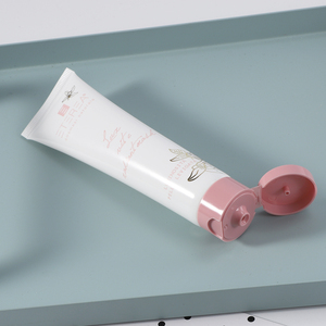 Discus 50ml bianco opaco tubo biodegradabile imballaggio vuoto spremiagrumi dentifricio detergente grazioso rossetto rosa crema per gli occhi - Product Image 5