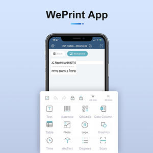 Detonger OEM定制高速廉价标签打印机无线商用价格贴纸打印机 - Product Image 4