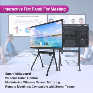 Hội nghị tương tác bảng trắng với ai máy ảnh 75 inch LED 4K hiển thị - Product Image 3