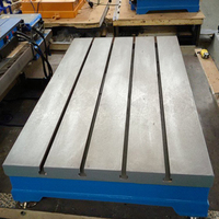 Plateforme de soudage à fente en T en fonte de haute précision personnalisable Tables de travail à angle fendu durables Stations de soudage