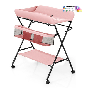 Customizable Portable Foldable Diaper Changing <strong>Table</strong> Baby Care Portable Multifunctional Foldable <strong>Bathing</strong> Baby Bed Touching <strong>Table</strong> - Product Image 1
