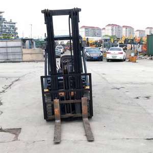 Chariot élévateur diesel d'occasion de qualité supérieure, 3 tonnes, moteur japonais, mât triplex, extérieur, 6 m - Product Image 4