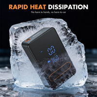 Mini compresseur d'air électrique portable multifonction sans fil pour gonflage de pneus de voiture