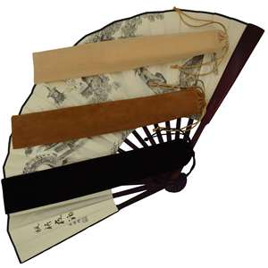 Bolsa Protectora de Terciopelo con Cordón para Abanicos Plegables, Personalizable, para Abanicos de 5/6/7/8/9.5/10 Pulgadas - Product Image 3