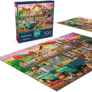 Fabbrica Top Animal 24 pezzi 3000 pezzi Puzzle giocattolo di alta qualità all'ingrosso