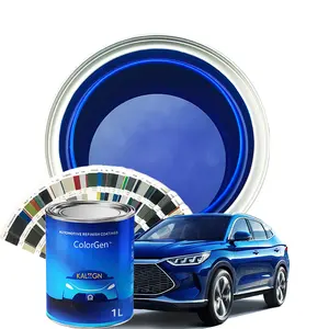 संरक्षण मोटर वाहन Refinish कोटिंग ऑटोमोटिव पेंट सुपर नीले रंग की कार पेंट