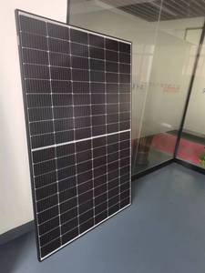 โมดูลโซลาร์เซลล์แบบ N-Type 430W 440W BIPV ประสิทธิภาพ 20.4% ดีไซน์สองหน้าสีดำทั้งหมด ขนาด 182 มม. บรรจุ 36 ชิ้น/แพ็ค รับประกัน 25 ปี มาตรฐาน CE ISO - Product Image 4