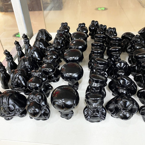 Gran oferta obsidiana Super <span class=keywords><strong>Mario</strong></span> personajes de dibujos animados <span class=keywords><strong>Bros</strong></span> tallado a mano obsidiana Marvel personajes tallados para regalos - Product Image 4