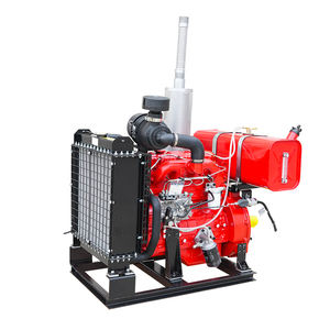 Moteur diesel refroidi par eau 4 cylindres 55 kW 3000 tr/min Haute efficacité Économie d'énergie Démarrage électrique Euro 2 Emission Pompe à eau - Product Image 1