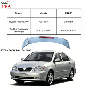 Alerón Trasero para Maletero de Coche, Diseño y Fabricación de Fábrica, Compatible con <span class=keywords><strong>Toyota</strong></span> <span class=keywords><strong>Corolla</strong></span> <span class=keywords><strong>1998</strong></span>-2000, Accesorios Exteriores para Automóviles - Product Image 5