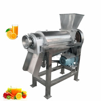 Extracteur de jus automatique professionnel à spirale - Machine à jus de fruits professionnelle - Garantie 1 an - Puissance 2200W pour oranges, citrons, raisins