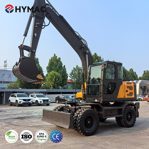 Excavatrice mobile sur roues de 13-15 tonnes avec cabine fermée et climatisation pour travaux de terrassement et de construction (7 tonnes, 21 tonnes, 18 tonnes, 15 tonnes, 12 tonnes, 1 tonne) - Product Image 5