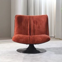 Fauteuil léger de style italien Yazhi pour salon, balcon, chaise longue de loisirs, chaise tendance verte en forme de bec de canard