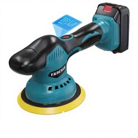 Polisseuse de voiture sans fil AOTUO21V, 600W, avec vitesse réglable, pour le polissage des sols