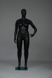 Maniquí Femenino <span class=keywords><strong>de</strong></span> Plástico Cromado <span class=keywords><strong>de</strong></span> Cuerpo Completo, Talla Grande, con Cabeza, Pechos <span class=keywords><strong>Grandes</strong></span> y Trasero Grande para Exhibición <span class=keywords><strong>de</strong></span> Ropa - Product Image 4