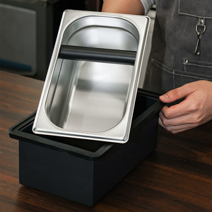 Contenedor de Posos de Café de Acero Inoxidable, Gran Capacidad, Herramienta para Máquina de <span class=keywords><strong>Espresso</strong></span> - Product Image 2