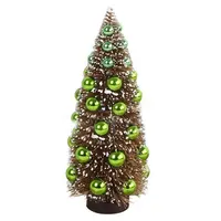 Pohon Natal Miniatur dengan Meja Manik-manik, Pohon Natal Romantis Grosir