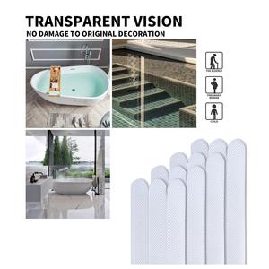 شريط لاصق لحوض الاستحمام من Xuri ، شرائط استحمام آمنة للحمام ، شارات لاصقة ، ملصقات حوض استحمام مانعة للانزلاق - Product Image 6