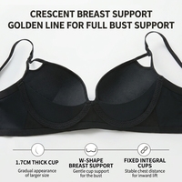 Soutien-gorge français sans armatures push-up pour petites poitrines, rehausseur, avec soutien latéral en dentelle, anti-affaissement, élégant, sexy, respirant, lingerie