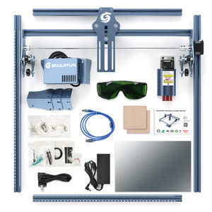 Máquina de Grabado y Corte Láser <span class=keywords><strong>SCULPFUN</strong></span> <span class=keywords><strong>S9</strong></span> Económica, Estructura Totalmente Metálica, Refrigerada por Aire, 5.5W, 615*345*130mm, Gran Oferta - Product Image 3