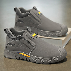 2025 Spring <b>Men's</b> Sports One-Pedal Soft-Soled <b>Work</b> <b>Shoes</b> Breathable Industrial Dad's Labor Protection Dirty-Resistant - Product Image 4