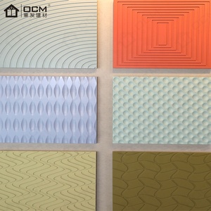 Carreaux de béton 3D à motifs modernes hexagonaux géométriques pour décoration murale intérieure Carreaux perforés pour revêtement extérieur - Product Image 3