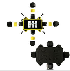 IP68 Wasserdichter Anschluss kasten Elektrischer Anschluss <span class=keywords><strong>2</strong></span>-3-Wege-Gehäuseblockkabel Verbindungs leitungs schutz für Kabel zubehör - Product Image 6