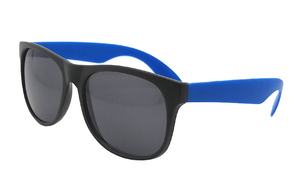 Gafas de sol retro personalizadas estilo de moda unisex con marco de PC negro y <span class=keywords><strong>Lentes</strong></span> de vidrio polarizado UV400 superficie mate de neón - Product Image 4