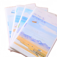 Nouveau modèle de carnet d'école vierge à sublimation à offrir avec impression pleine grandeur personnalisée couverture souple en EVA écologique