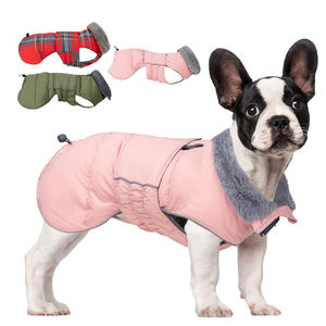 卸売ホイペット犬服高級ブランドファッション猫ジャケットアパレル冬防風ペット服検証サプライヤー犬コート - Product Image 1