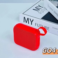Mini-enceinte portable d'extérieur GO4pro transfrontalière avec subwoofer intégré, batterie intégrée et lecteur de carte plastique, compatible Bluetooth 5.3