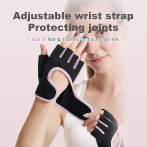 Cycling Gym Weight Lifting <strong>Gloves</strong> Half Finger Breathable Summer Unisex Sports Hand Protection - Product Image 3