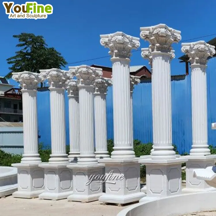 Decorative Pillar Stone Roman Pillar Marble Decorative Pillars For Homes