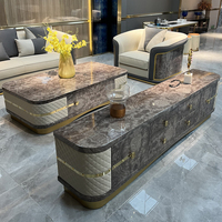 Italienisches Luxus Leder Chesterfield Sofa Set Hausmöbel Holzsofas Furnier Couch Moderne Stühle für Villa Wohnzimmer