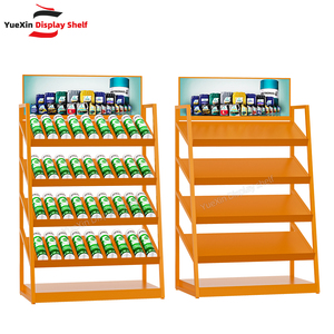 Exhibidores de <span class=keywords><strong>Metal</strong></span> Modernos y Elegantes para Teléfonos Móviles YX, Exhibidores Giratorios Portátiles de Hierro para Estantes de Supermercados - Product Image 1