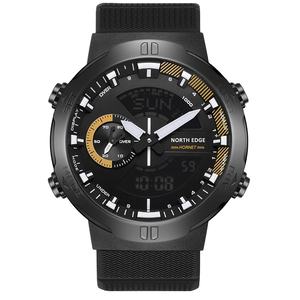 Reloj Digital para Hombre NORTH EDGE HORNET, Cronógrafo Deportivo, Resistente al Agua 50M, Hora <span class=keywords><strong>Mundial</strong></span>, Velocidad, Doble Hora, Reloj de Pulsera - Product Image 1