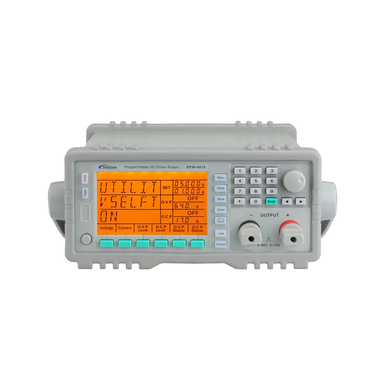 Twintex rs232 interface regulável digital 60v 10a 15a, interruptor modo fonte de alimentação programável