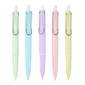 Bolígrafo de punta de acero de 0.38 mm con diseño único y moderno, personalizado con logotipo, para estudiantes, ideal como regalo promocional. - Product Image 4