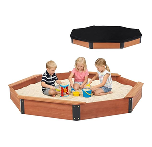 <span class=keywords><strong>Bac</strong></span> à <span class=keywords><strong>sable</strong></span> en bois pour enfants avec couvercle, grand <span class=keywords><strong>bac</strong></span> à <span class=keywords><strong>sable</strong></span> pour enfants, pour jouer en plein air, sur la terrasse ou dans le jardin, montage facile et rapide - Product Image 1