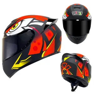 Capacete de motocicleta inteligente, capacete para atacado, preto, branco, xxl, chinês, embalagem para rosto, cor de plástico, suporte duplo, segurança abs