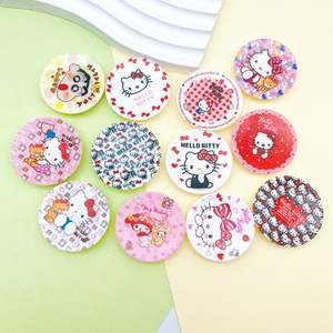 Creative KT Cat Food Charms DIY caja de basura accesorios nueva resina de dibujos animados horquilla nevera pegatina Base <span class=keywords><strong>novela</strong></span> Navidad - Product Image 2