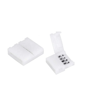 Conector <span class=keywords><strong>LED</strong></span> Inteligente Wintai-Tech de 4 Vías, Macho/Hembra, Cobre ABS, <span class=keywords><strong>8mm</strong></span>, 5A, 12V, para <span class=keywords><strong>Tira</strong></span> RGB - Product Image 1