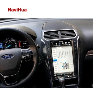 NAVIHUA 13.6 Inch Vertical Screen Multimedia <b>Auto</b> Head Unit Android Car Stereo Radio for Tesla Style Ford Explorer 2012-2019 - Product Image 4