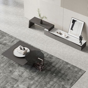 Meuble TV Extensible de Luxe Moderne, Nouveau Style, Dernier Cri, Ensemble <span class=keywords><strong>Table</strong></span> et Meuble TV, Meubles de Salon, Photos - Product Image 5