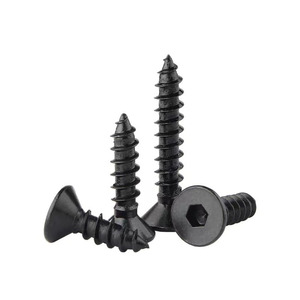 <strong>Stainless</strong> Steel Carbon Steel Self Tapping Hexagonal Flat Countersunk Head <strong>Wood</strong> <strong>Screw</strong> Self Drilling Drywall Furniture <strong>Screws</strong> - Product Image 5