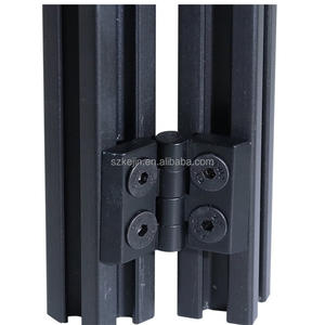 Китайская фабрика, черные нейлоновые дверные петли, пластиковые петли для 2020/3030/3040/0645/4040/4545 алюминиевого профиля HY2020 - Product Image 3