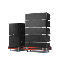 Equipo de sonido de Audio profesional, altavoz de matriz de línea activa Dual de 10 pulgadas