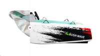 Bateau à réaction électrique 2026 RUSH WAVE R1, 16KW, 50KMH, avec siège confortable, mini bateau à réaction pour loisirs nautiques